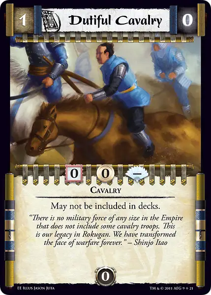 Dutiful Cavalry