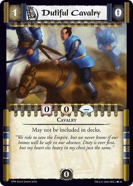 Dutiful Cavalry
