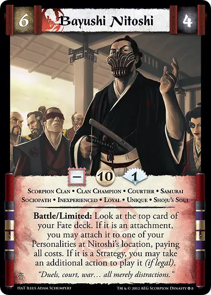 Bayushi Nitoshi • Inexperienced