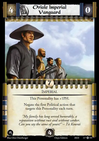 Oriole Imperial Vanguard