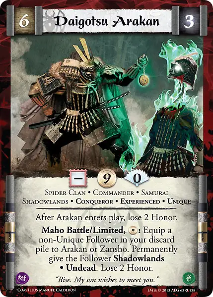 Daigotsu Arakan • Experienced