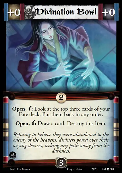 Divination Bowl
