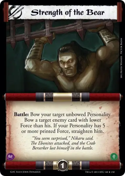 Strength of the Bear