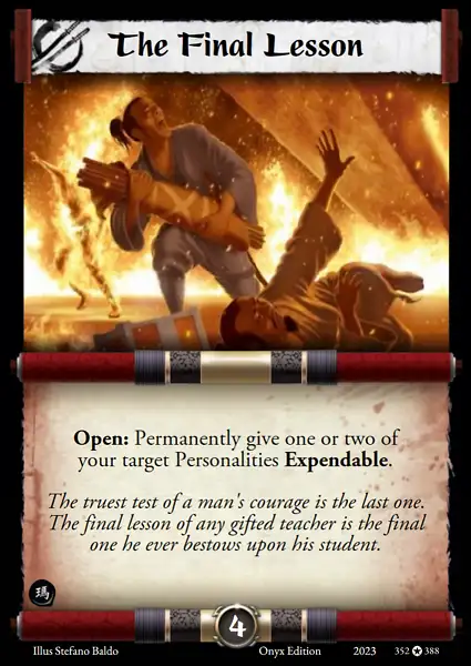 The Final Lesson