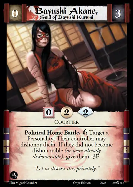 Bayushi Akane