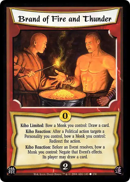 Brand of Fire and Thunder