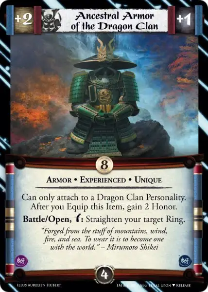 Ancestral Armor of the Dragon Clan • Experienced