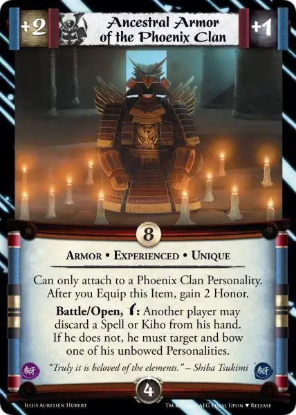 Ancestral Armor of the Phoenix Clan • Experienced
