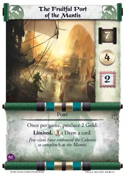 The Fruitful Port of the Mantis