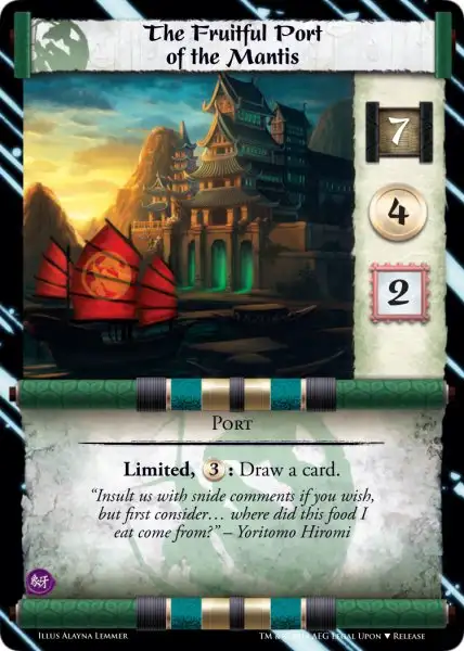 The Fruitful Port of the Mantis