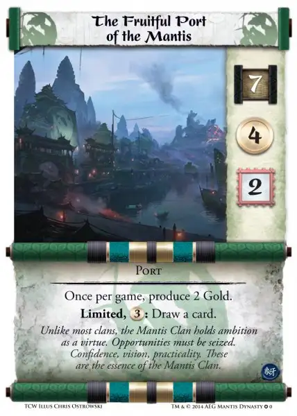 The Fruitful Port of the Mantis