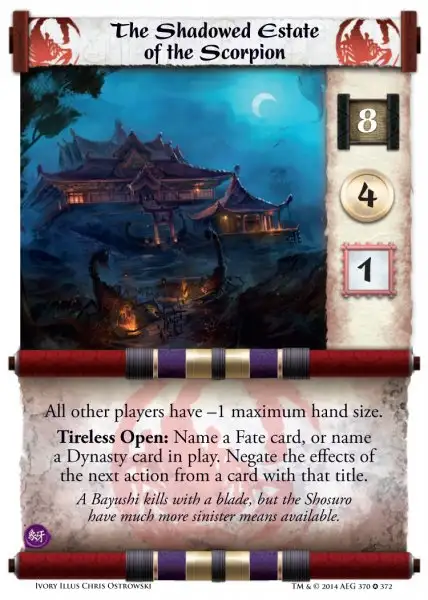 The Shadowed Estate of the Scorpion