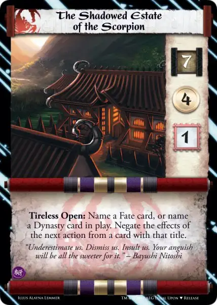 The Shadowed Estate of the Scorpion