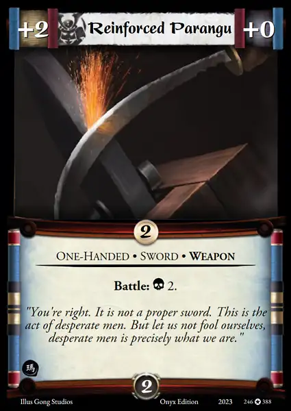 Reinforced Parangu