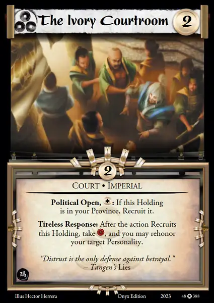 The Ivory Courtroom