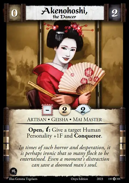 Akenohoshi, the Dancer