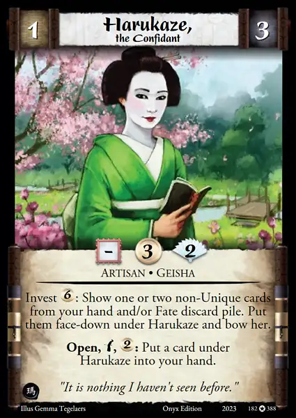 Harukaze, the Confidant