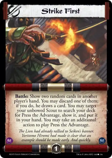 Strike First