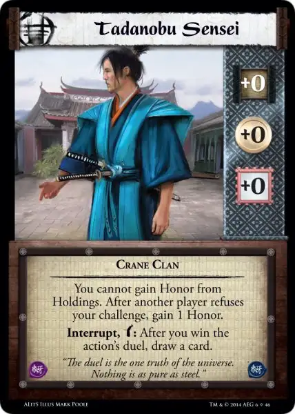 Tadanobu Sensei