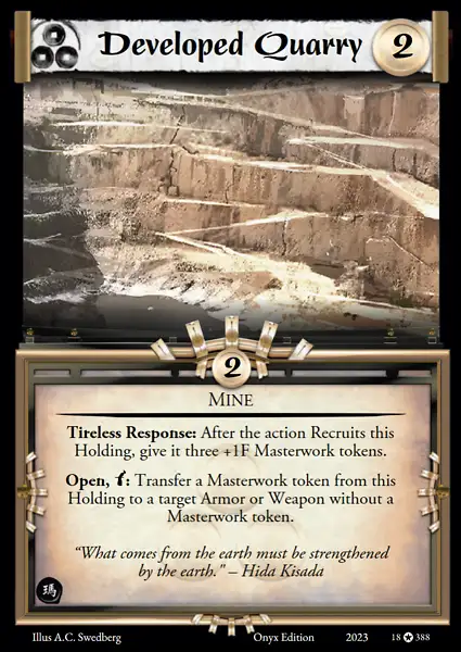 Developed Quarry