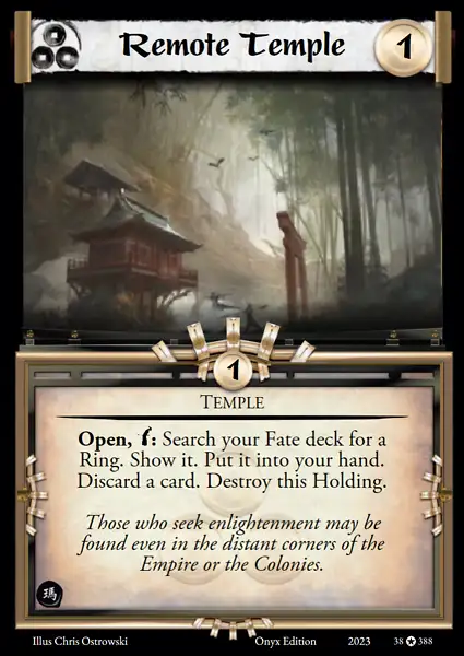 Remote Temple