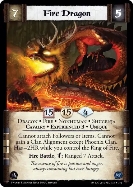 Fire Dragon • Experienced 3