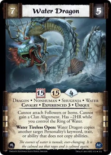 Water Dragon • Experienced 3