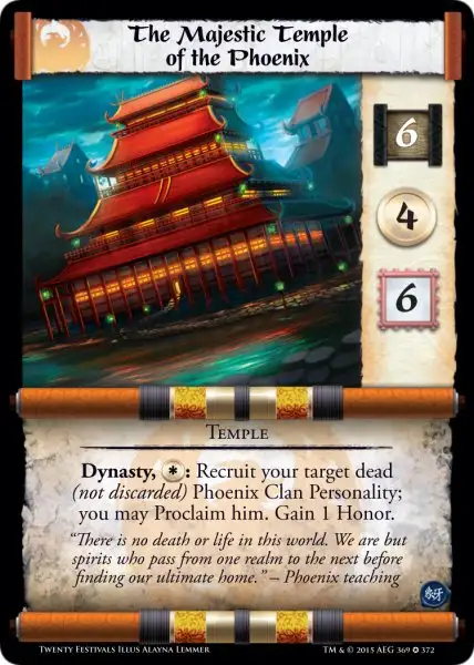 The Majestic Temple of the Phoenix