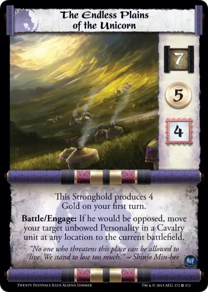 The Endless Plains of the Unicorn