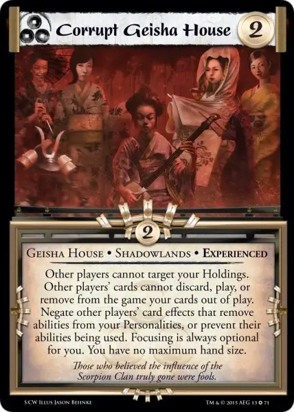 Corrupt Geisha House • Experienced