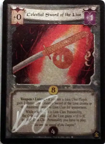 Celestial Sword of the Lion