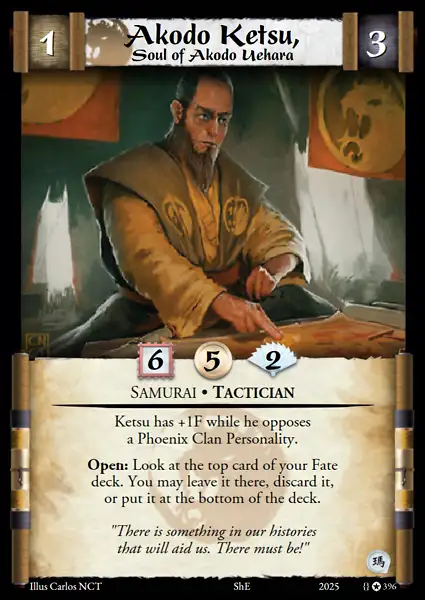 Akodo Ketsu, Soul of Akodo Uehara
