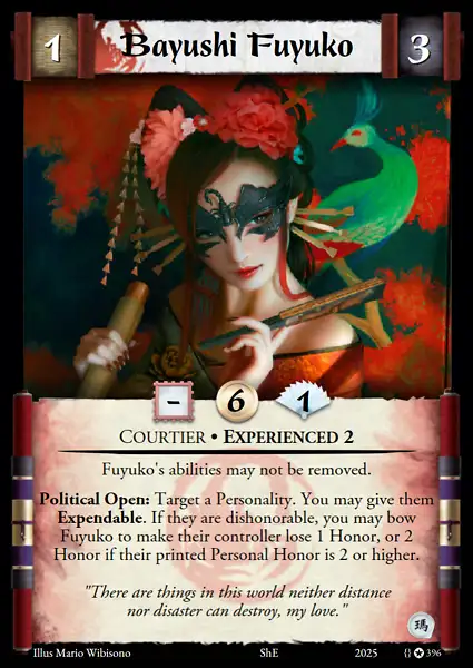 Bayushi Fuyuko • Experienced 2