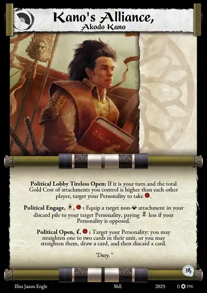 Kano's Alliance, Akodo Kano