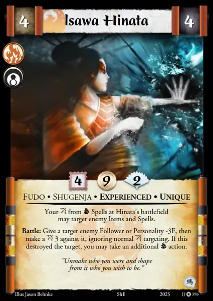 Isawa Hinata • Experienced