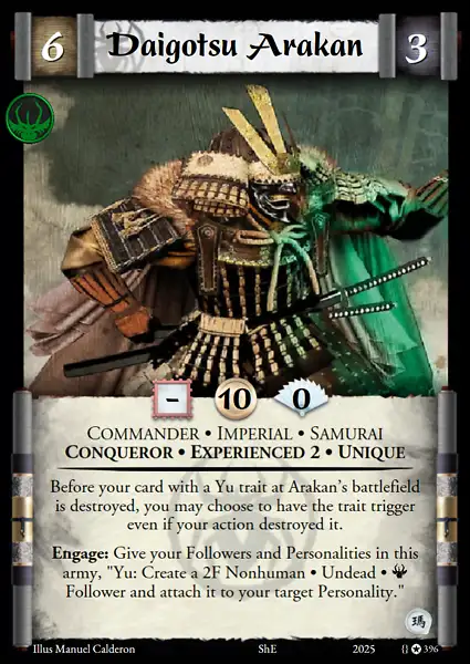 Daigotsu Arakan • Experienced 2