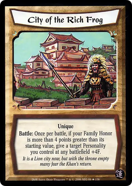 City of the Rich Frog