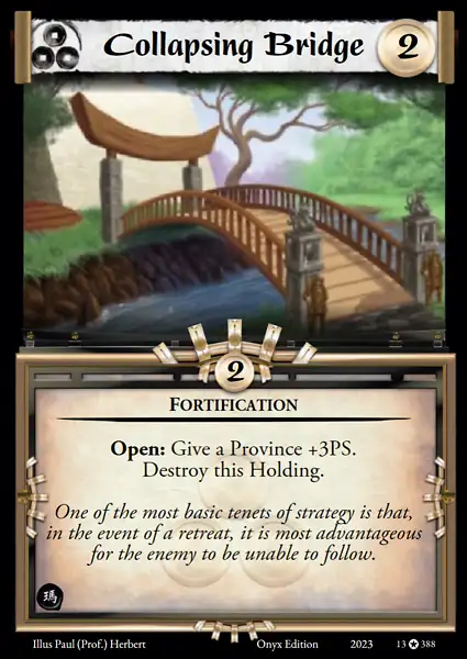 Collapsing Bridge