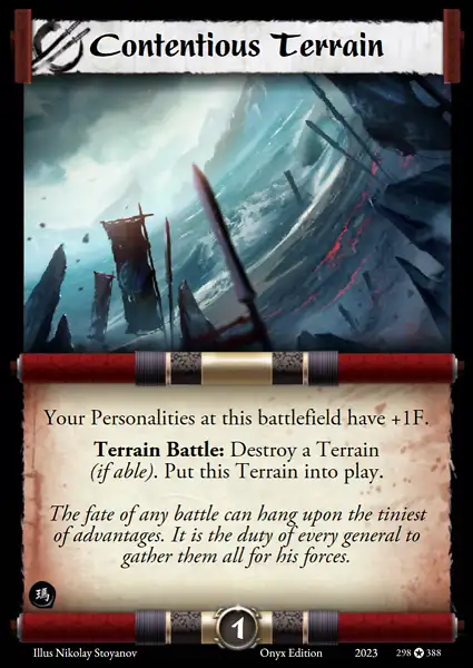 Contentious Terrain