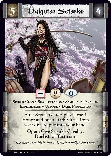 Daigotsu Setsuko • Experienced