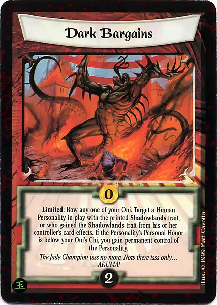 Dark Bargains