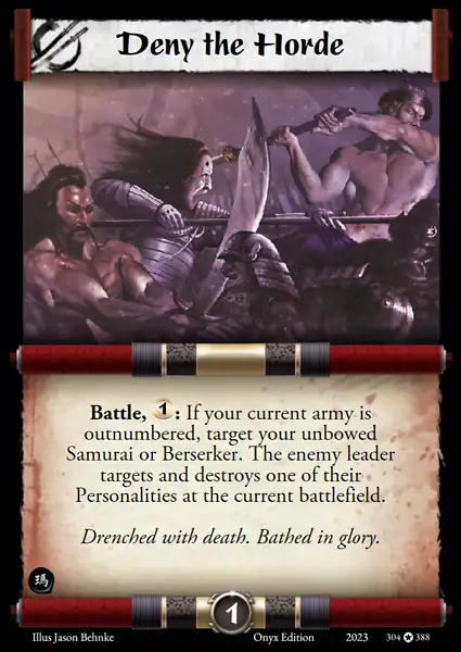 Deny the Horde
