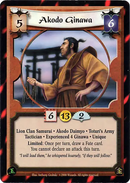 Akodo Ginawa • Experienced 4