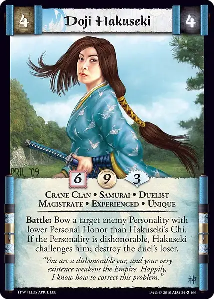 Doji Hakuseki • Experienced