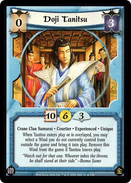 Doji Tanitsu • Experienced