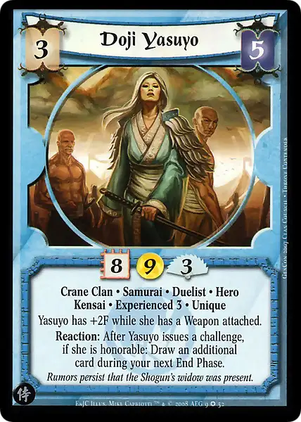 Doji Yasuyo • Experienced 3