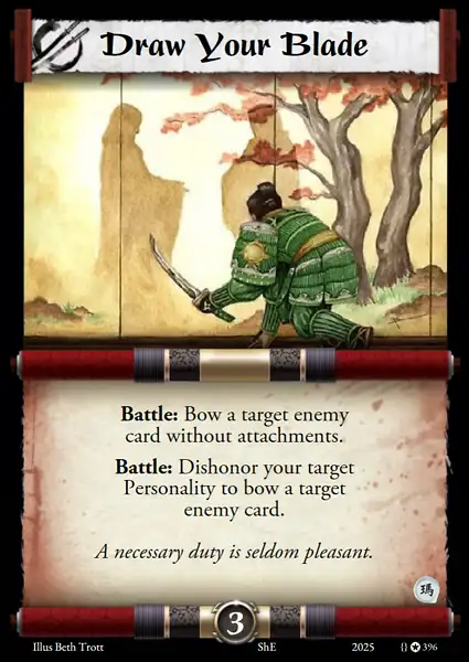 Draw Your Blade