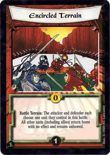 Encircled Terrain