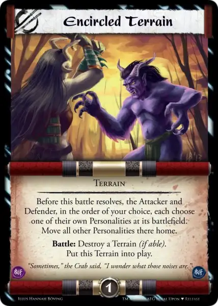 Encircled Terrain