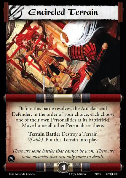 Encircled Terrain